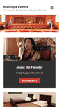 Mobile Screenshot of maitripacentre.org